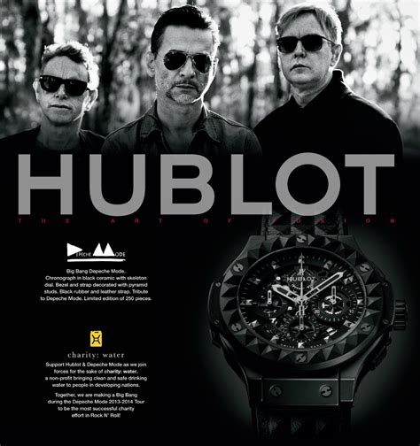 hublot depeche mode watch